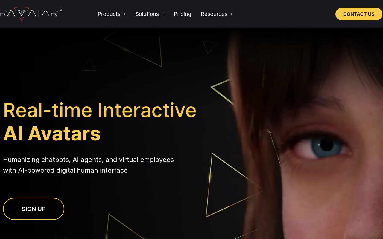 Ravatar homepage